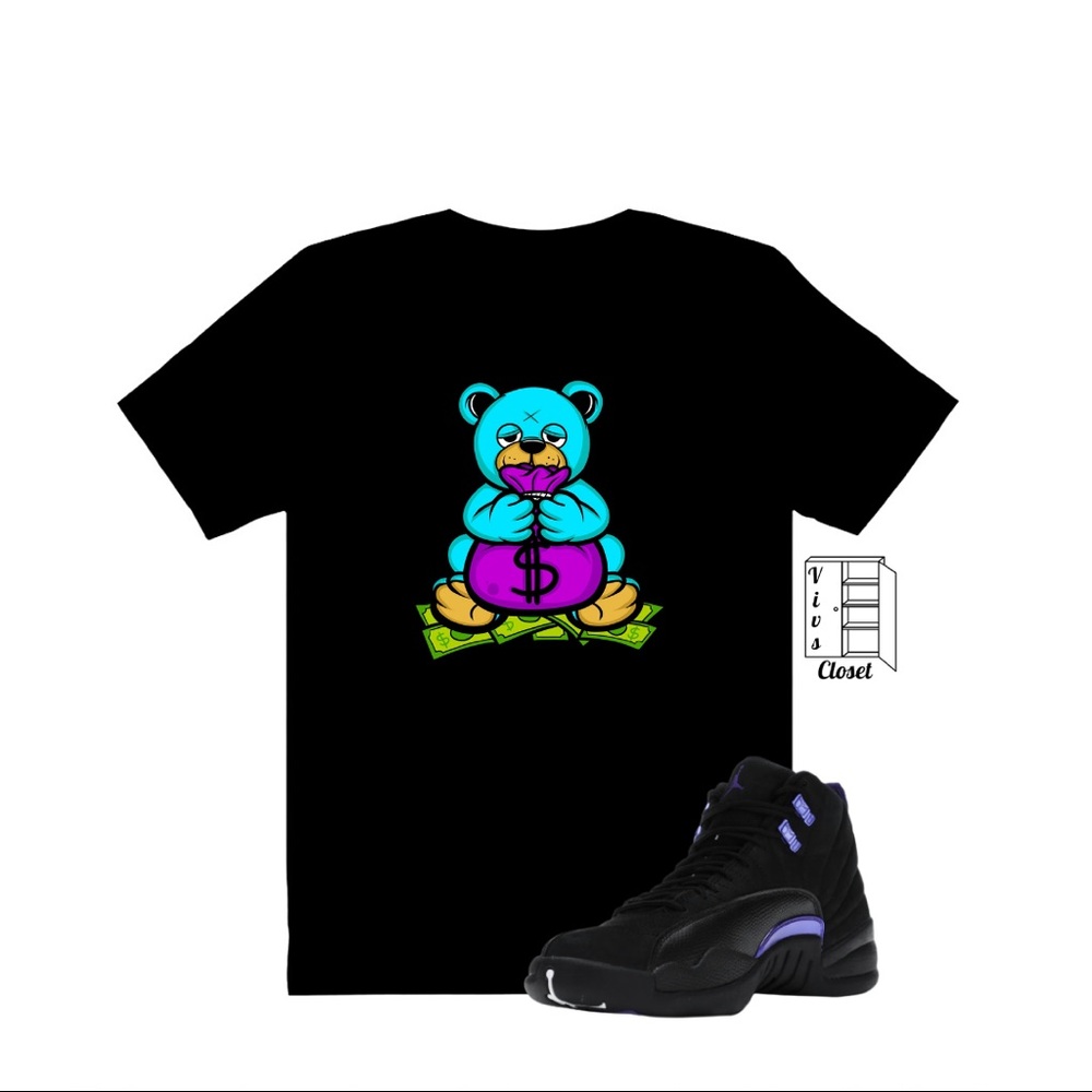 Money Bear Graphic Tee Shirt Unisex Trendy Fashion